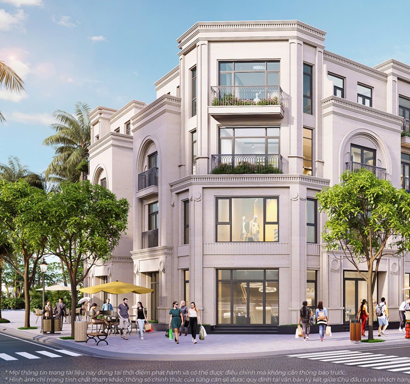 Biệt thự tam lập Vinhomes Olympic Hà Nội có giá bán bao nhiêu