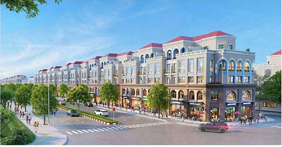 Giá bán shophouse Vinhomes Olympic Hà Nội.