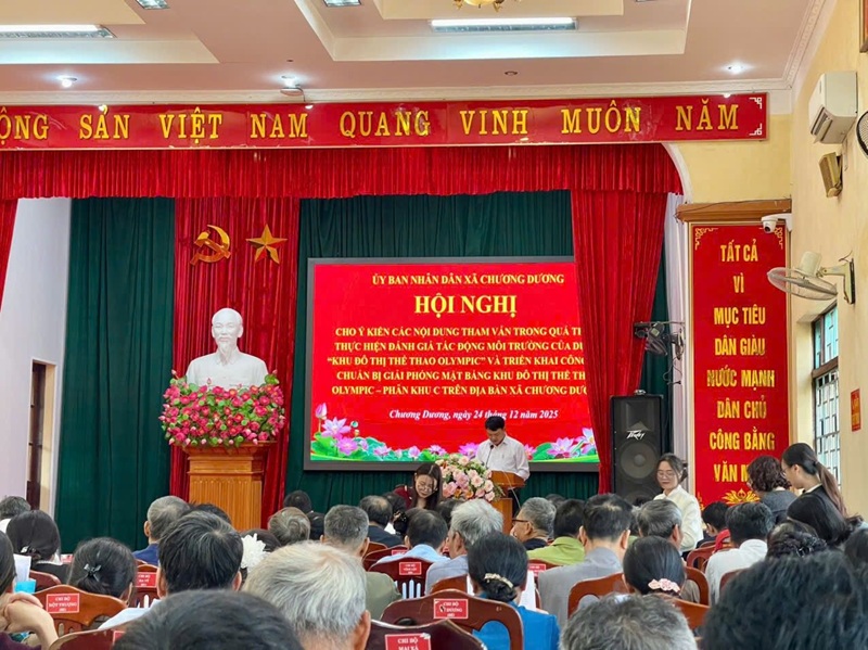 Quy hoạch xã Chương Dương làm KĐT Vinhomes Olympic Hà Nội