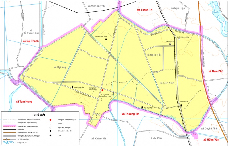 Quy hoạch xã Ngọc Hồi làm KĐT Vinhomes Olympic Hà Nội