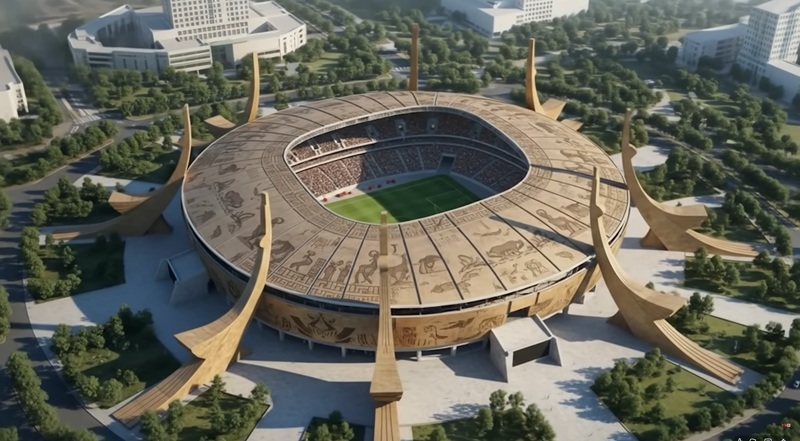 Sân vận động Lạc Việt tại khu B Vinhomes Olympic Hà Nội