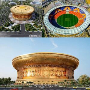 Sân vận động Trống Đồng Stadium lớn thứ 2 thế giới tại Vinhomes Olympic Ngọc Hồi.
