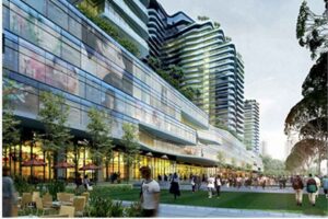 Shophouse khối đế chung cư Vinhomes Olympic Hà Nội