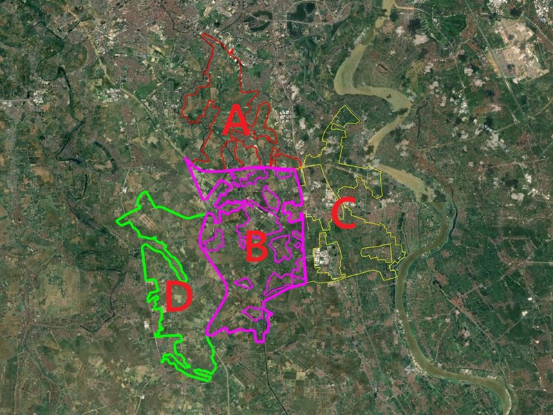 So sánh A – B – C – D Vinhomes Olympic Hà Nội