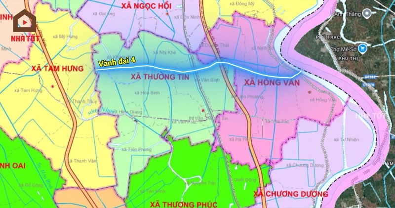 Vành Đai 4 kết nối Vinhomes Olympic Hà Nội có chiều dài gần 113 km