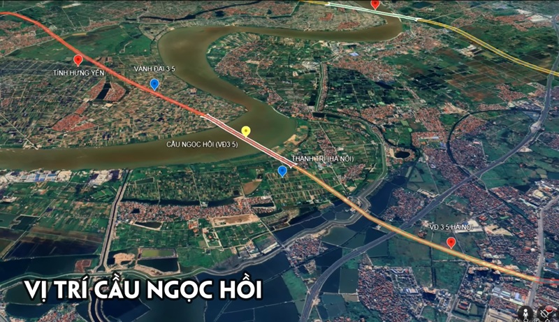 Vị trí Cầu Ngọc Hồi Thanh Trì Hà Nội