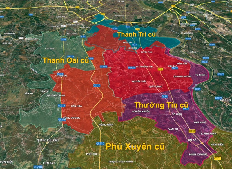 Vị trí Vinhomes Ngọc Hồi - khu đô thị Olympic Hà Nội