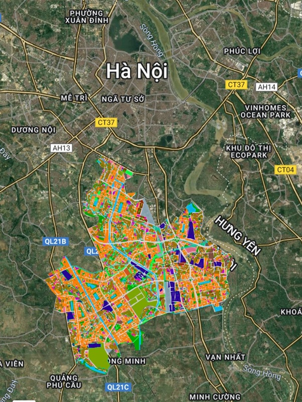 Vị trí quy hoạch Vinhomes Olympic Hà Nội