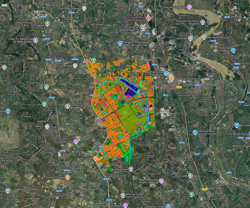 Mặt bằng khu B Vinhomes Olympic Ngọc Hồi Hà Nội