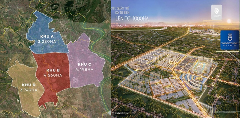 So sánh đầu tư giữa Vinhomes Ocean Park 2 và Vinhomes Olympic Ngọc Hồi