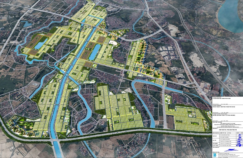 Quy hoạch 1.500 Khu A KĐT Vinhomes Olympic Ngọc Hồi Hà Nội